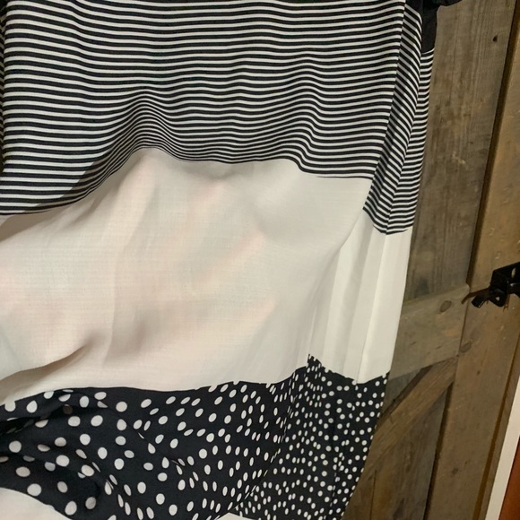 Black and white shirt dress - Picture 4 of 5